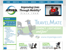 Tablet Screenshot of myamigo.com